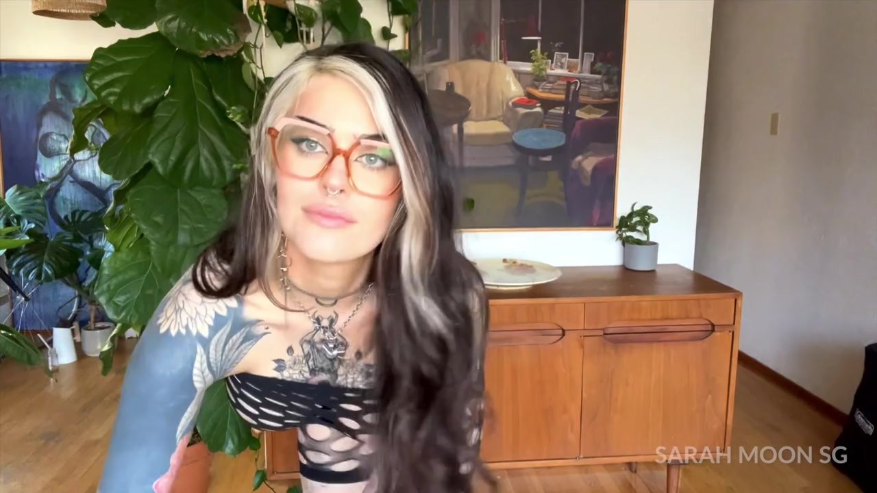 Trying on Transparent fishnet outfits ????