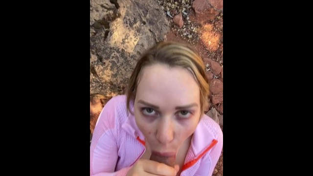 POV Blowjob: She Sucks Me Clean After Soaking My Cock